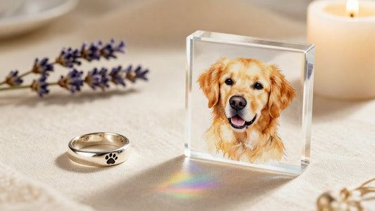 Pet Memorial Ring vs. Photo Block — Which Keepsake Is Right for Your Bond?