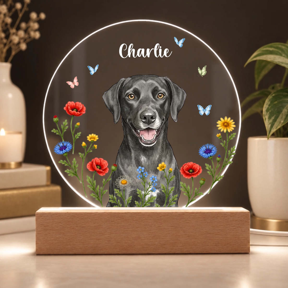 Acrylic Circle Plaque
