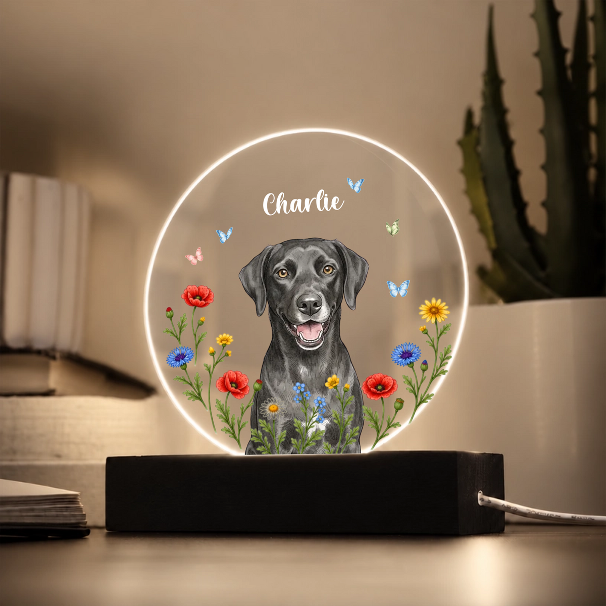 Acrylic Circle Plaque