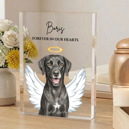 Custom Pet Memorial Acrylic Block