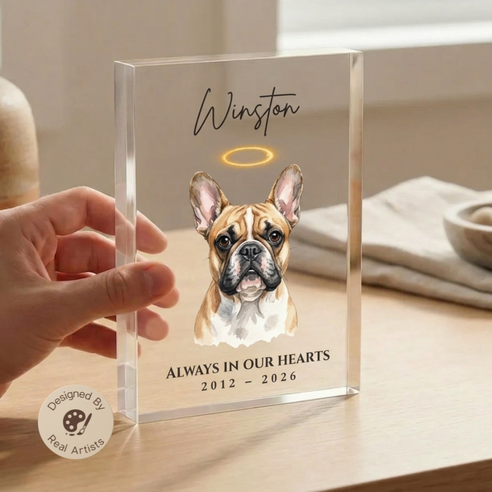 The Eternal Light - Custom Memorial Pet Photo Acrylic