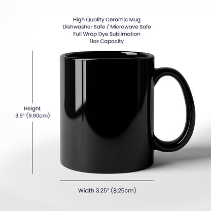 Forever Love - Custom Memorial Pet Black Mug