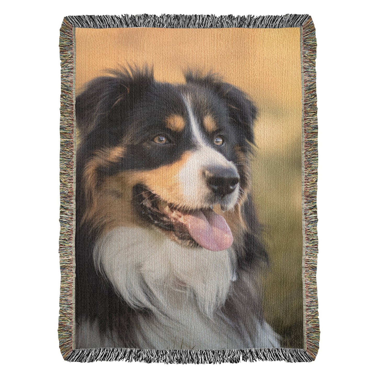 Photo Heirloom Woven Blanket - Portrait