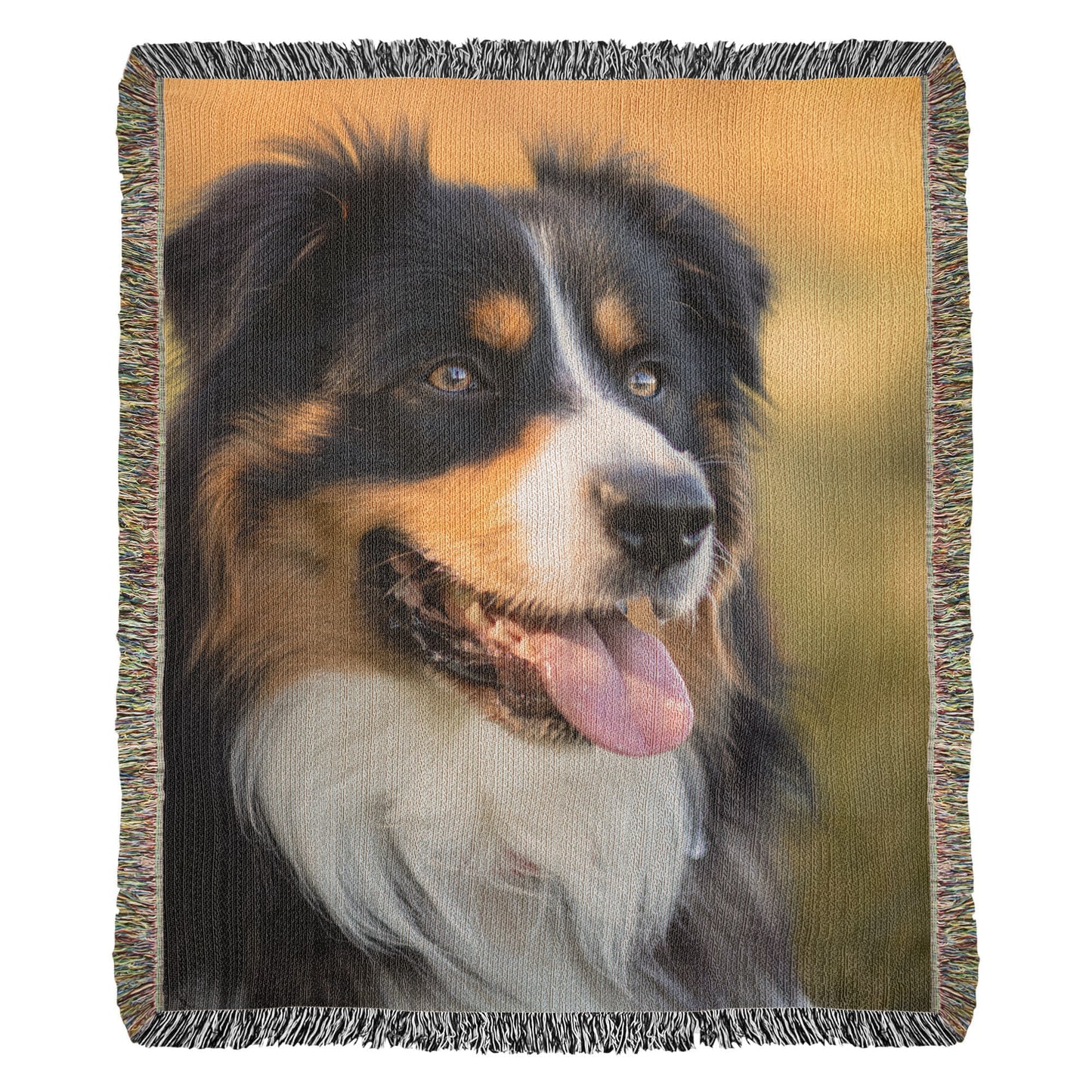 Photo Heirloom Woven Blanket - Portrait
