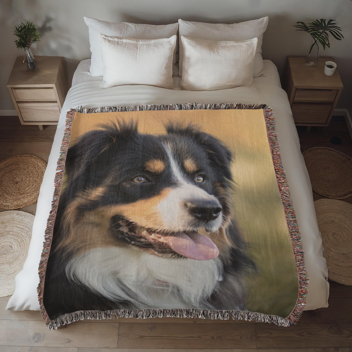 Photo Heirloom Woven Blanket - Portrait
