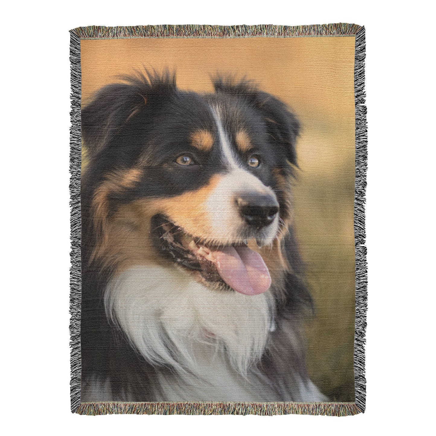 Photo Heirloom Woven Blanket - Portrait