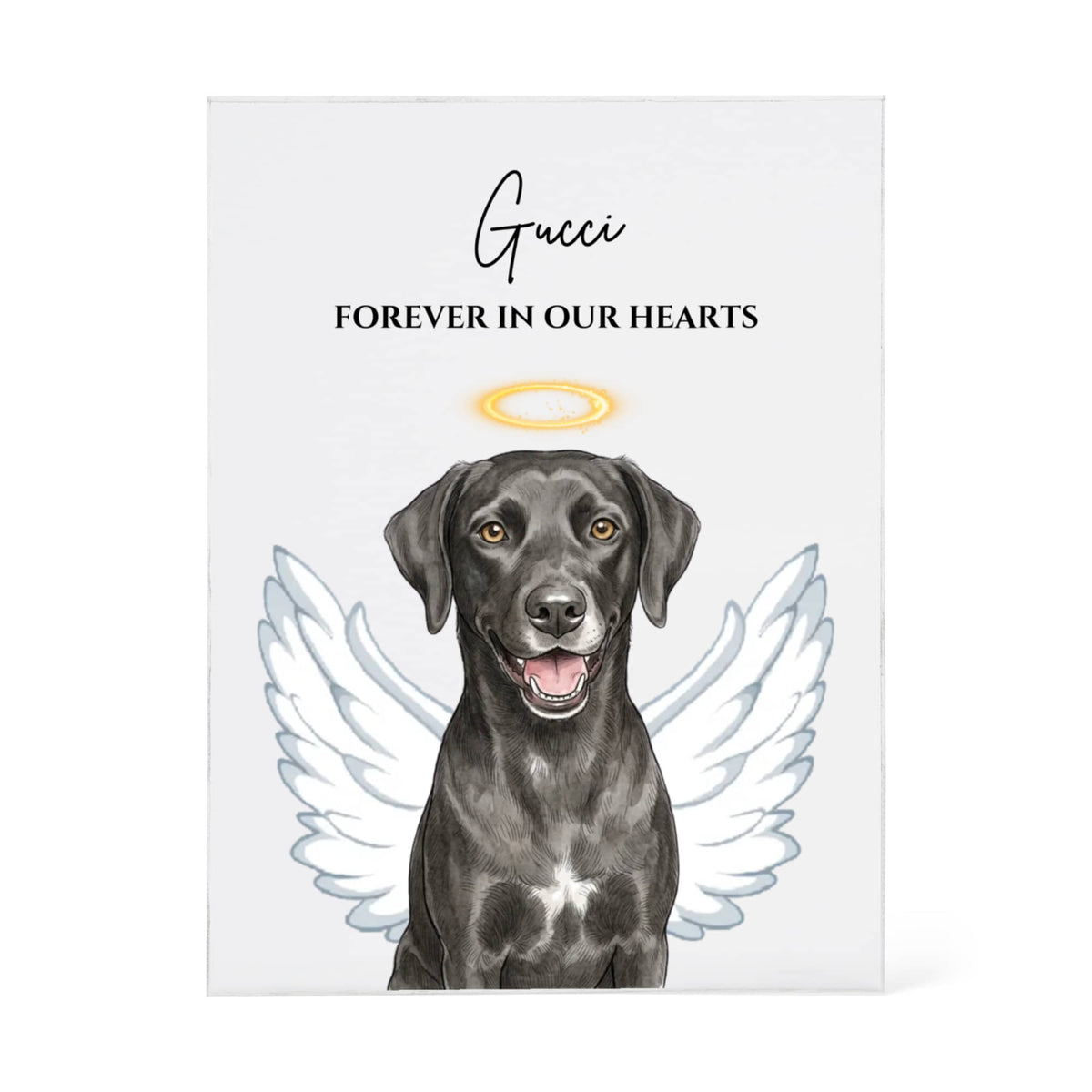 Custom Pet Memorial Acrylic Block