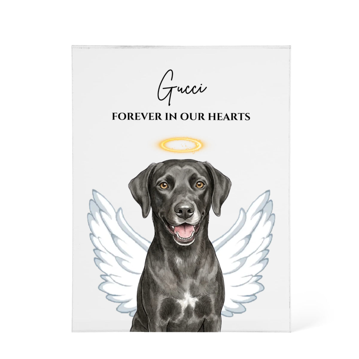 Custom Pet Memorial Acrylic Block