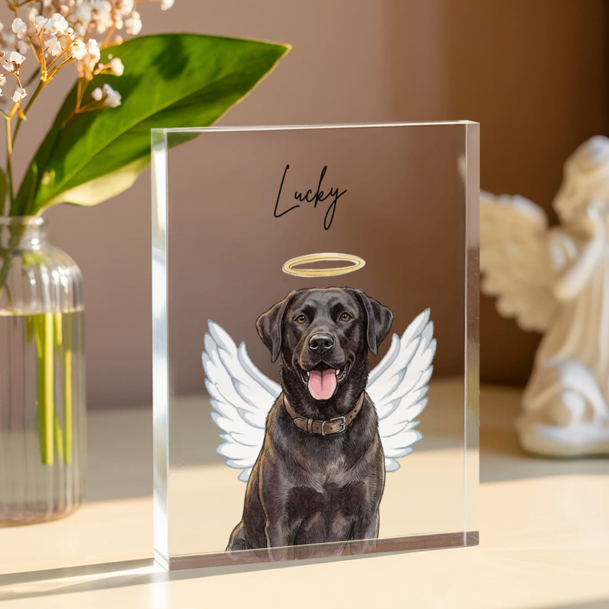 Vertical Gift W Wings