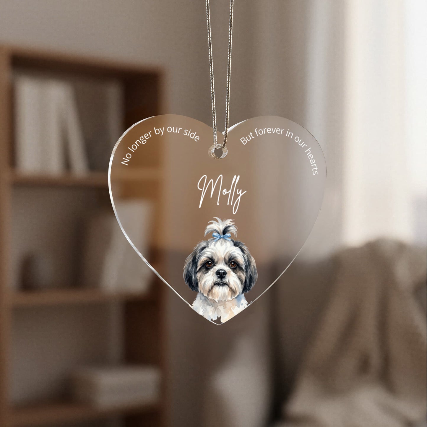 Custom Photo Memorial Pet Car Charm